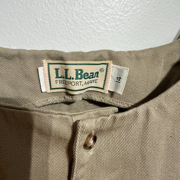Vintage LL Bean Denim Jumper Dress, Size 14 - Picture 4 of 7